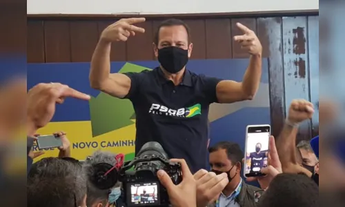 
				
					Doria vence prévias do PSDB para disputar a Presidência em 2022
				
				