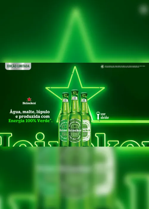 
                                        
                                            Heineken lança rótulos especiais para anunciar seu novo ingrediente nas cervejas
                                        
                                        