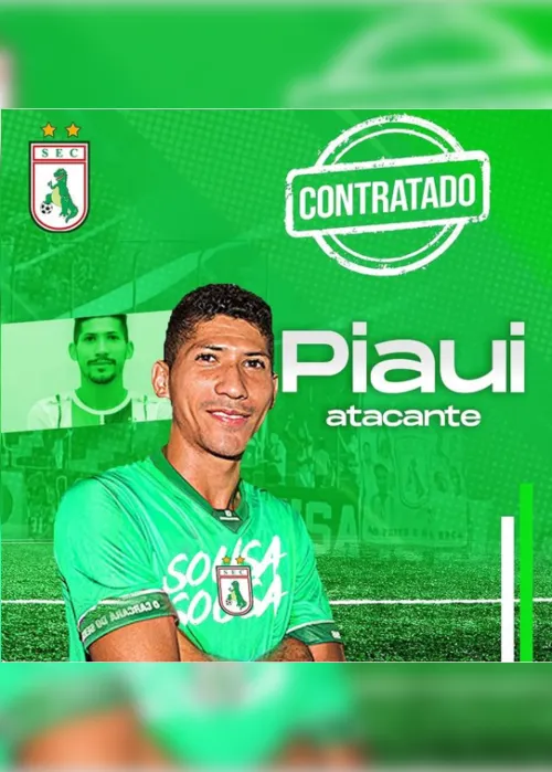 
                                        
                                            Sousa anuncia chegada de atacante Piauí, sua primeira contratação para a temporada 2022
                                        
                                        
