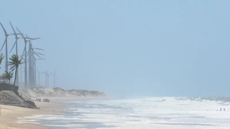 Com corredor de vento e ilha de calor, Paraíba avança na produção de energias renováveis