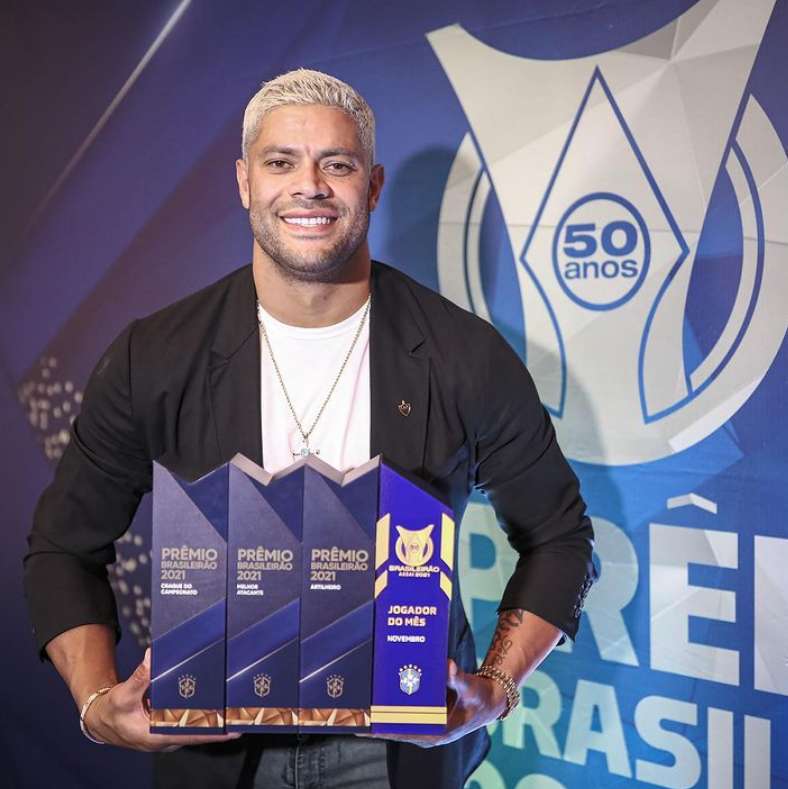 Hulk domina premiação e fatura troféus de artilheiro, melhor atacante e craque do Brasileirão