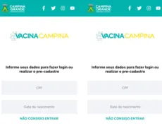 Aplicativo de vacinação contra Covid-19 de Campina Grande apresenta instabilidade após ataque hacker