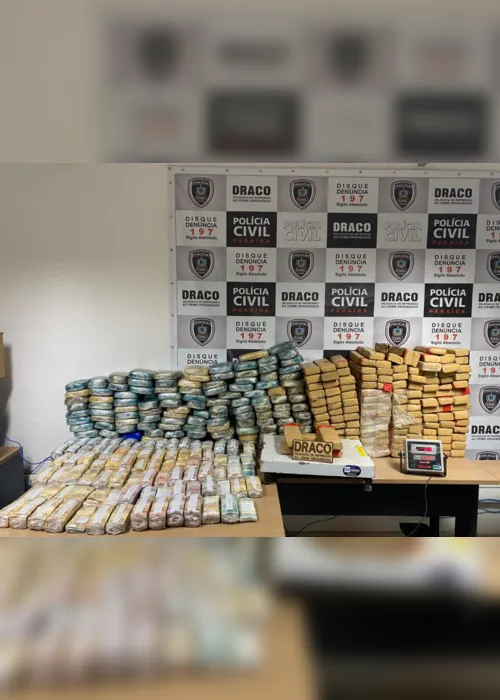 
                                        
                                            Polícia apreende 300 kg de drogas e mais de R$ 1 milhão, na Paraíba
                                        
                                        