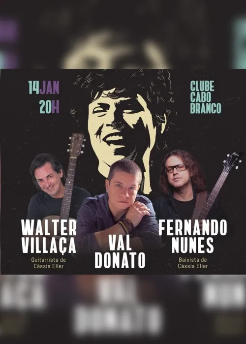 
                                        
                                            Val Donato anuncia primeiro show da turnê em homenagem a Cássia Eller
                                        
                                        