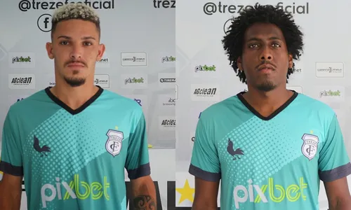 
                                        
                                            Jefinho e Renato Conceição se apresentam no Treze e projetam boa temporada no clube
                                        
                                        