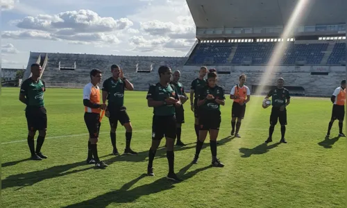 
				
					Árbitros paraibanos passarão por acessos e rebaixamentos a partir do Campeonato Paraibano de 2022
				
				