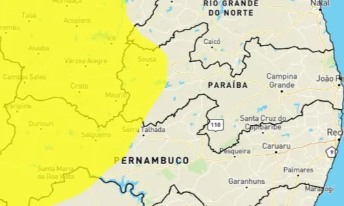 
                                        
                                            Inmet emite alerta de perigo de chuvas intensas para 46 cidades da Paraíba
                                        
                                        