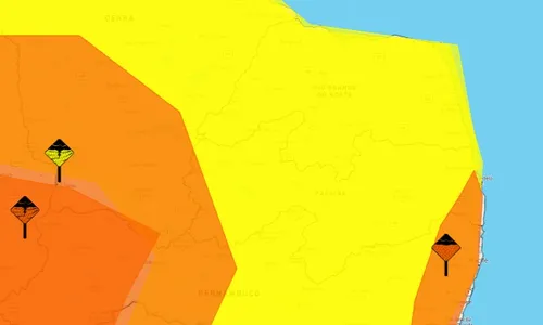 
                                        
                                            Paraíba está sob alertas laranjas e amarelo de chuvas intensas e acumulado de chuvas; veja cidades
                                        
                                        