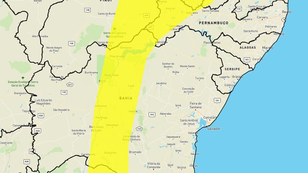 
                                        
                                            Inmet emite alerta de chuvas intensas para 42 municípios da PB
                                        
                                        