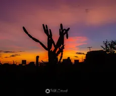 Cinzas do vulcão de Tonga deixam o céu da Paraíba com cores vibrantes; entenda fenômeno