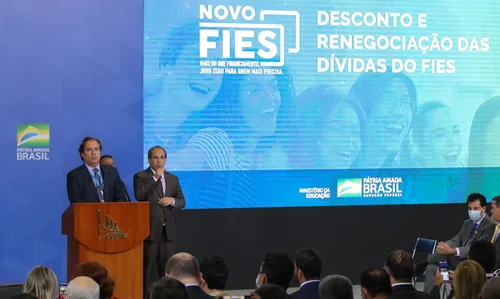 
				
					Governo Federal regulamenta renegociação do Fies e desconto nas dívidas pode chegar a 92%
				
				