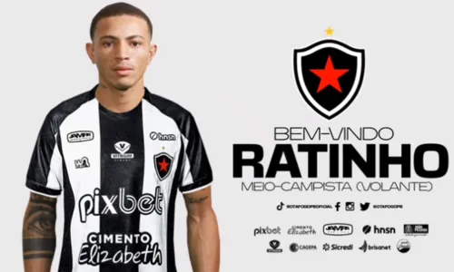 
                                        
                                            Botafogo-PB contrata o volante Ratinho, que estava no Londrina
                                        
                                        