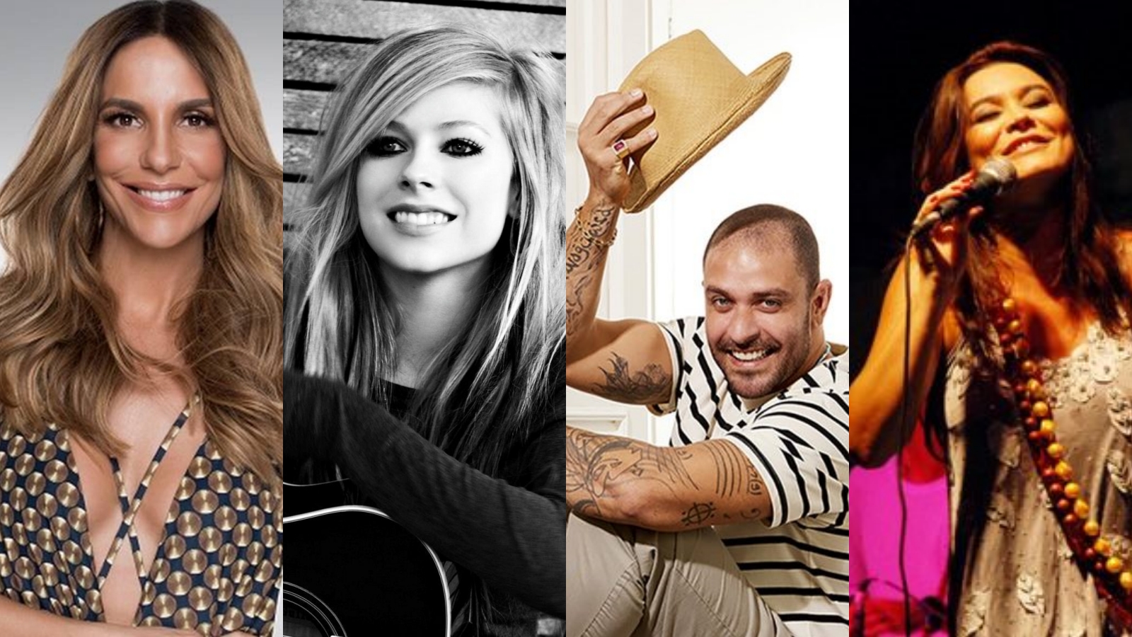 
                                        
                                            Lançamentos da semana: Avril Lavigne, Ivete, Renata Arruda, Diogo Nogueira e mais
                                        
                                        