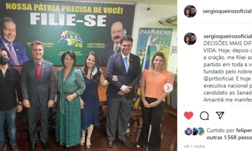 
				
					Pastor Sérgio Queiroz confirma pré-candidatura ao Senado pelo PRTB
				
				