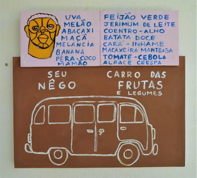 Conheça Guto Oca, artista plástico que faz pinturas em materiais encontrados nas ruas de João Pessoa