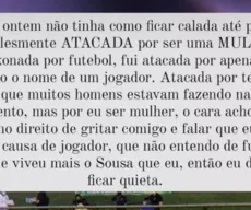 Torcedora do Sousa denuncia episódio de machismo em jogo da Copa do Brasil, e clube lança nota de solidariedade