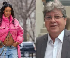 Governador 'convida' Rihanna a ter filho na Paraíba: "Se depender da gente, vem aí mais um cacto"