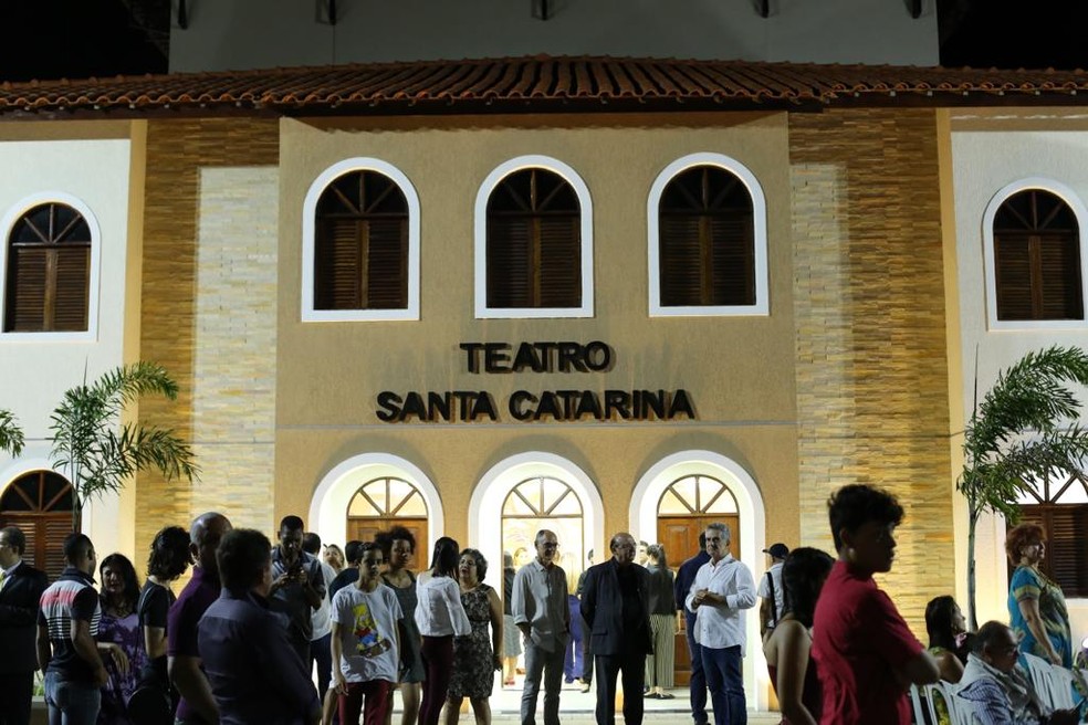 Funesc divulga programação cultural em comemoração aos 35 anos do Teatro Santa Catarina, em Cabedelo