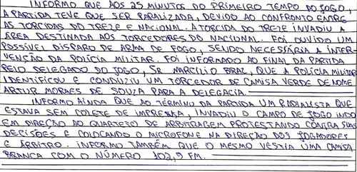 
				
					Confusão entre torcidas de Treze e Nacional de Patos acaba com tiro na arquibancada do PV
				
				