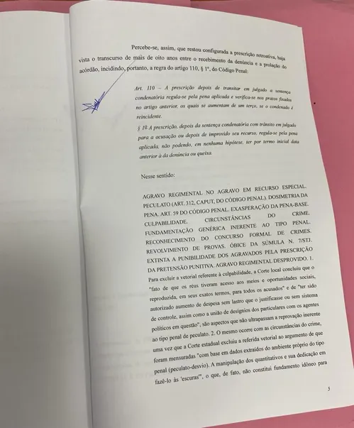 
				
					Após mais de 10 anos de processo, TJ extingue condenação de deputado paraibano
				
				