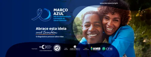 
				
					Março azul: campanha alerta para riscos do câncer de intestino
				
				