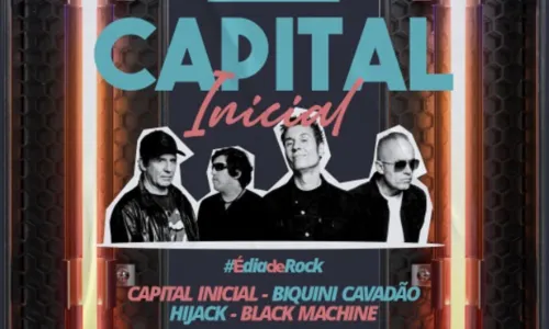 
                                        
                                            Capital Inicial, Biquini Cavadão, Hijack e Black Machine
                                        
                                        