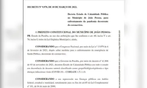 
				
					Ainda estamos em calamidade pública por causa da Covid-19 ?
				
				