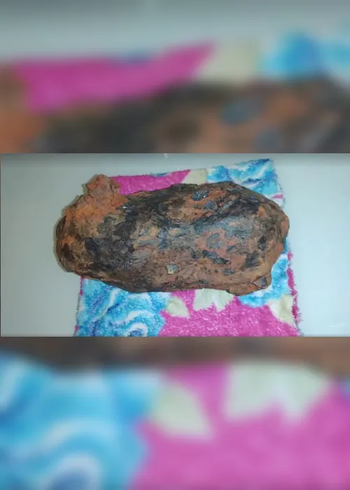 
                                        
                                            Entenda a história do primeiro meteorito achado na Paraíba, usado como enfeite de mesa no Sertão
                                        
                                        