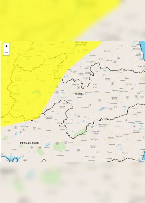 
                                        
                                            Inmet emite alerta para perigo de chuvas intensas em 73 cidades do Sertão; veja lista
                                        
                                        