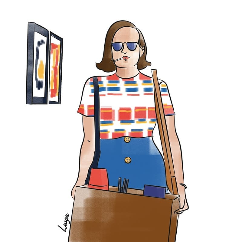 Eu-mulher artista: conheça o trabalho de Luyse Costa