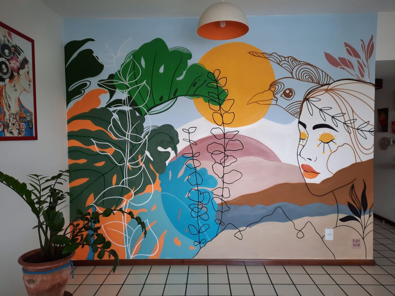 Eu-mulher artista: conheça o trabalho de Thaynha