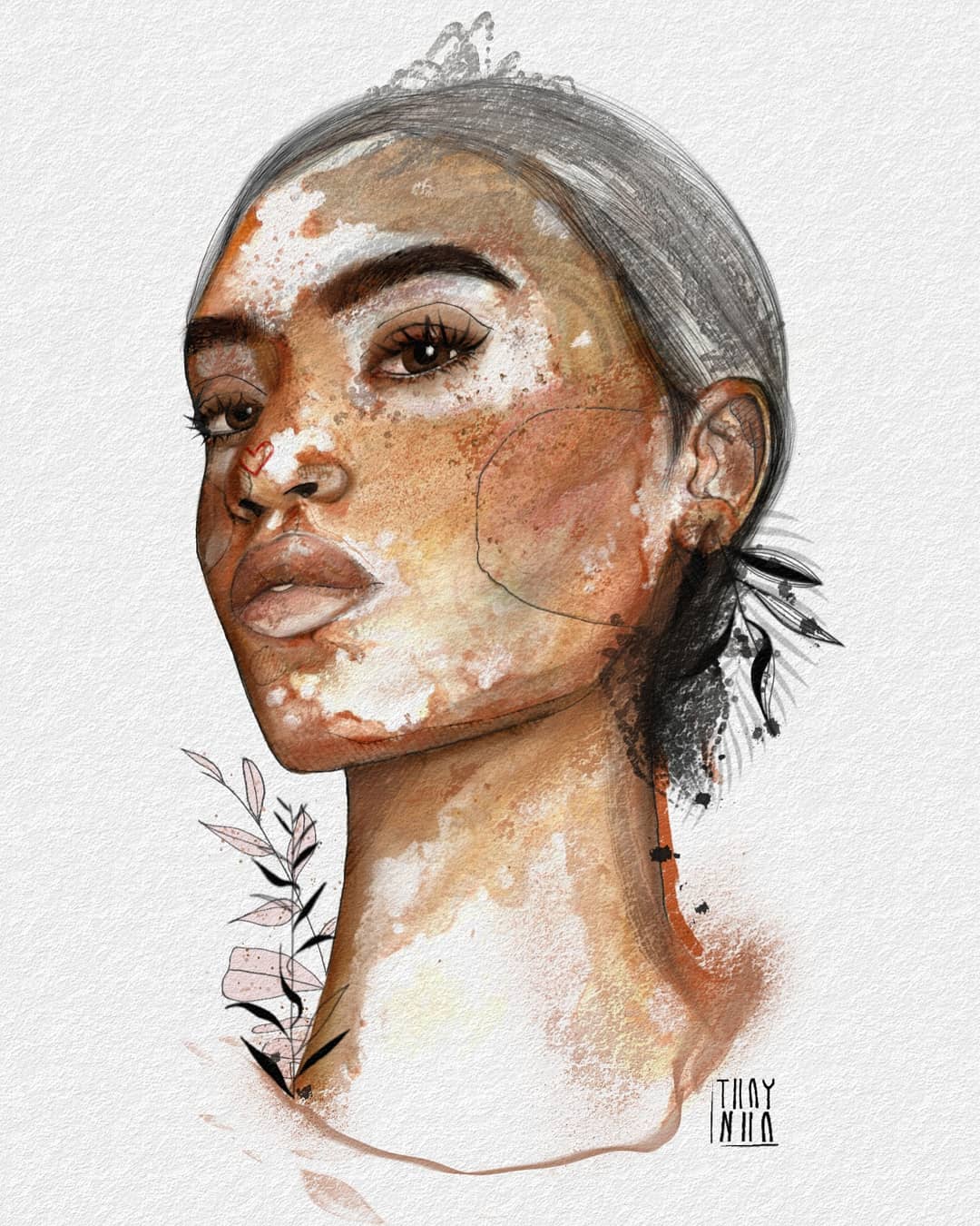 Eu-mulher artista: conheça o trabalho de Thaynha