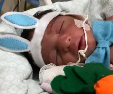 Bebês de UTI neonatal ganham ensaio fotográfico de Páscoa em João Pessoa