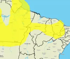 Inmet alerta de perigo potencial de chuvas intensas para 76 cidades da Paraíba