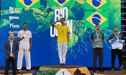 
                                        
                                            Netinho Marques vence etapa do Rio Open de Taekwondo e acumula pontos para os Jogos Olímpicos de Paris, em 2024
                                        
                                        