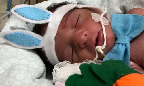 
                                        
                                            Bebês de UTI neonatal ganham ensaio fotográfico de Páscoa em João Pessoa
                                        
                                        