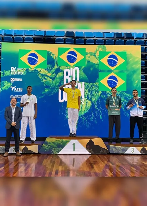 
                                        
                                            Netinho Marques vence etapa do Rio Open de Taekwondo e acumula pontos para os Jogos Olímpicos de Paris, em 2024
                                        
                                        