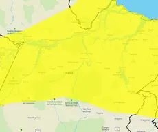 Inmet emite alerta de perigo potencial de chuvas intensas para João Pessoa e mais 192 cidades