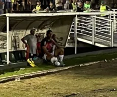Luiz Fernando se machuca e vira preocupação para o Campinense na final do Paraibano, contra o Botafogo-PB