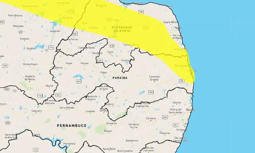 
                                        
                                            Inmet emite alerta de chuvas intensas para João Pessoa e outros 36 municípios
                                        
                                        