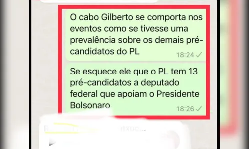 
				
					Visita do presidente expõe 'guerra' interna de vaidades e por espaços no bolsonarismo da Paraíba
				
				