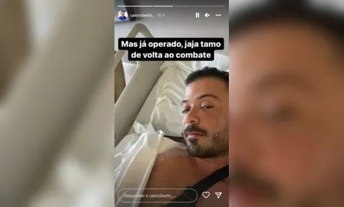 
				
					Deputado estadual Caio Roberto exagera na "malhação" e rompe tendão do peitoral; veja as fotos
				
				