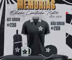 Botafogo-PB lança camisa retrô da década de 1950 que foi utilizada no primeiro amistoso internacional do clube