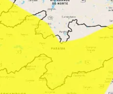 Inmet emite alerta amarelo de chuvas para João Pessoa e outras 210 cidades