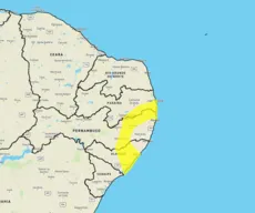 Inmet emite alerta amarelo de chuvas para João Pessoa e outros 36 municípios da Paraíba