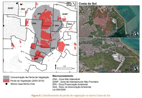 
				
					Mata Atlântica em João Pessoa: em oito anos, área equivalente a 274 campos de futebol foi devastada
				
				