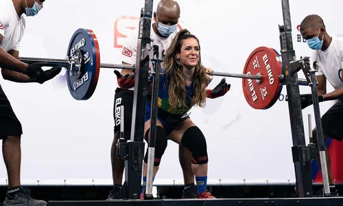 
                                        
                                            Mayara Rocha faz quinto melhor agachamento do mundo no Mundial de Powerlifting, na África do Sul
                                        
                                        