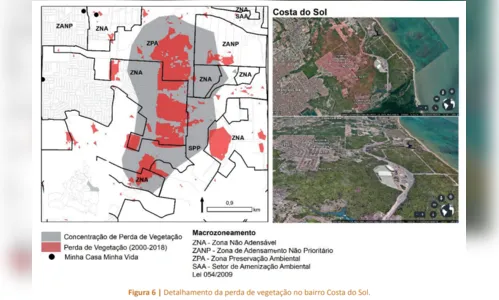 
				
					Mata Atlântica em João Pessoa: em oito anos, área equivalente a 274 campos de futebol foi devastada
				
				