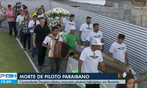 
                                        
                                            Piloto paraibano morto em acidente aéreo, em Roraima, é enterrado
                                        
                                        