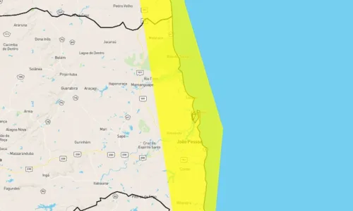 
                                        
                                            Inmet emite alerta amarelo de acumulado de chuvas para João Pessoa e mais 14 cidades
                                        
                                        